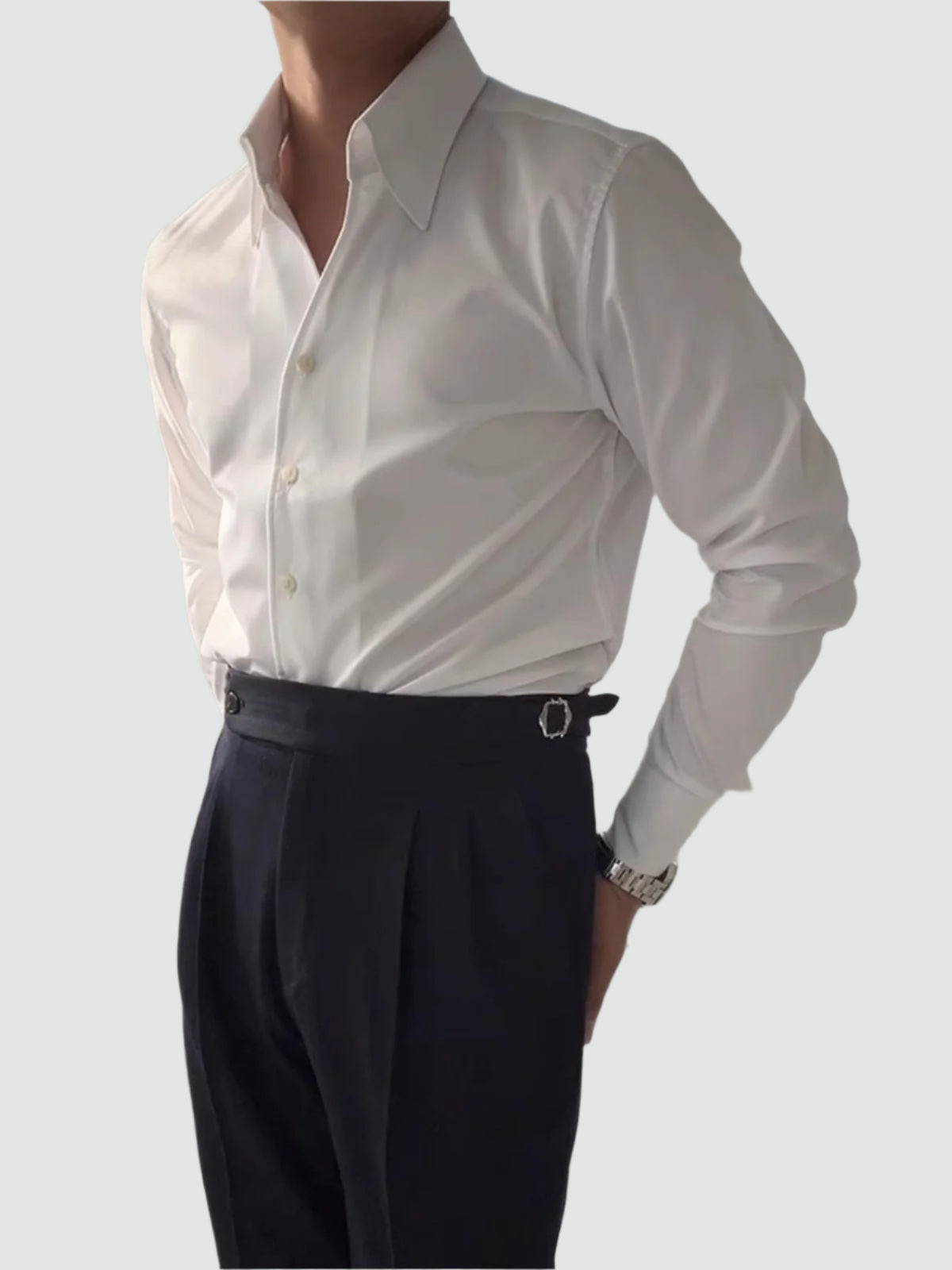 Kevin - V-Neck Bamboo Shirt