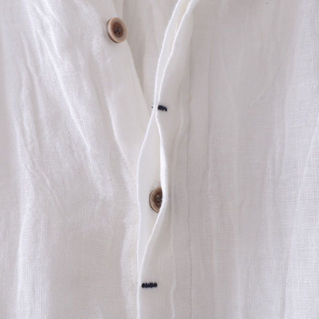 Lionel | Handcrafted Linen Shirt