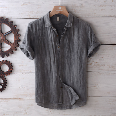 Lionel | Handcrafted Linen Shirt